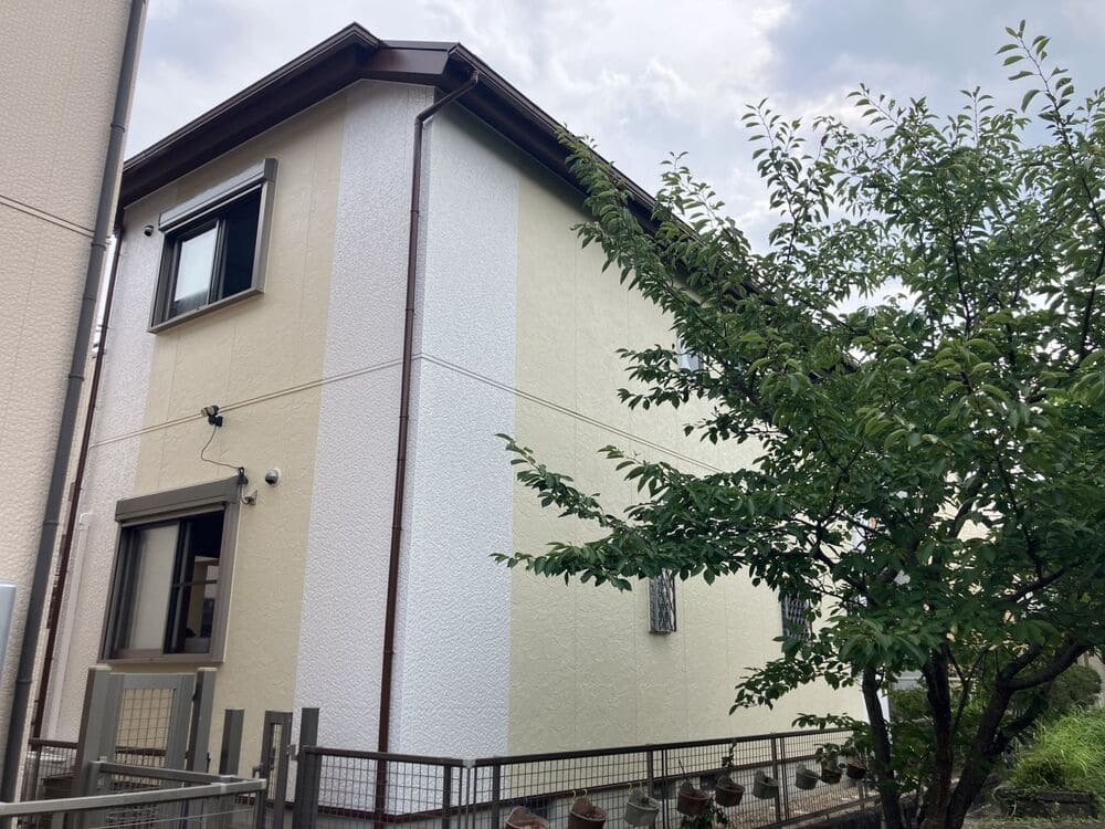 H様(津市)施工後_外壁全体 (2) 津市で外壁・屋根塗装をリペイント匠が施工した写真