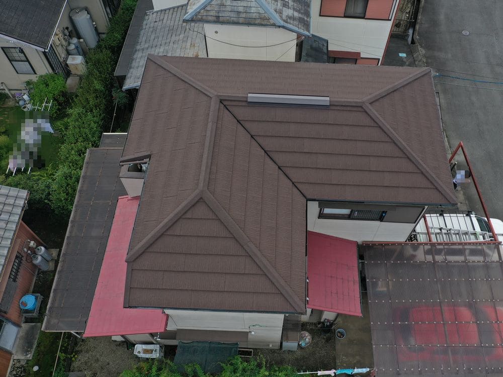 施工後_屋根全体 (2) 松阪市で屋根工事をリペイント匠が施工した写真