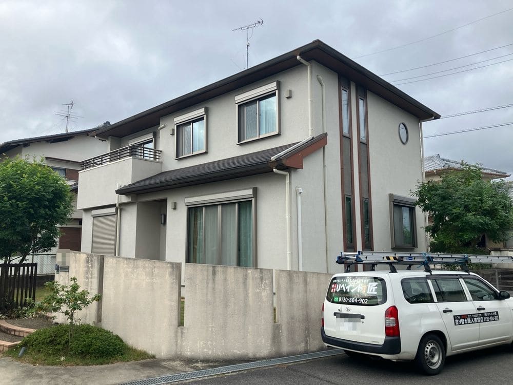名張市の外壁塗装をリペイント匠が施工した写真