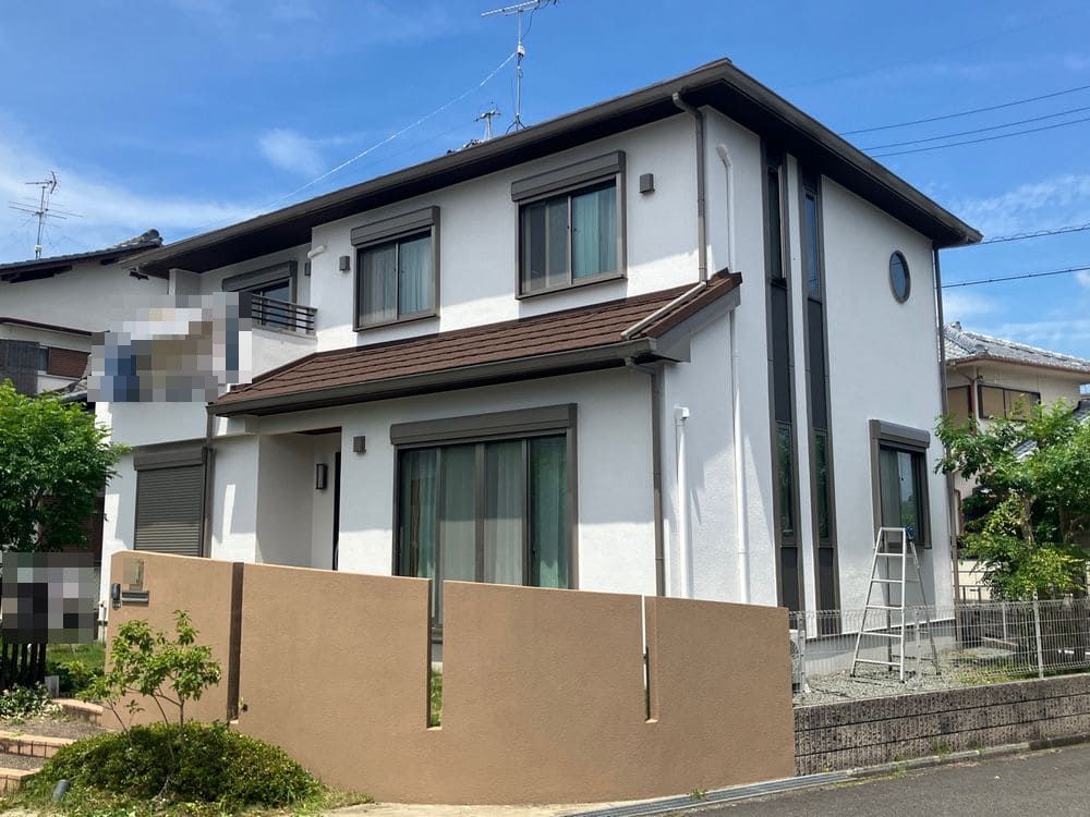 名張市の外壁塗装をリペイント匠が施工した写真
