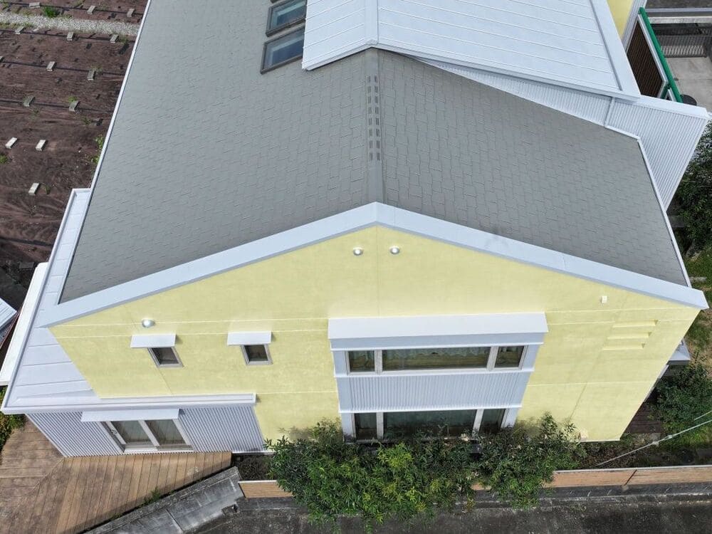 津市の外壁・屋根塗装をリペイント匠が施工した写真