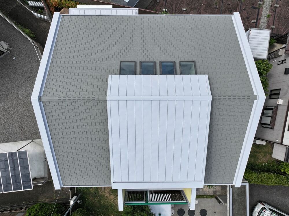 津市の外壁・屋根塗装をリペイント匠が施工した写真
