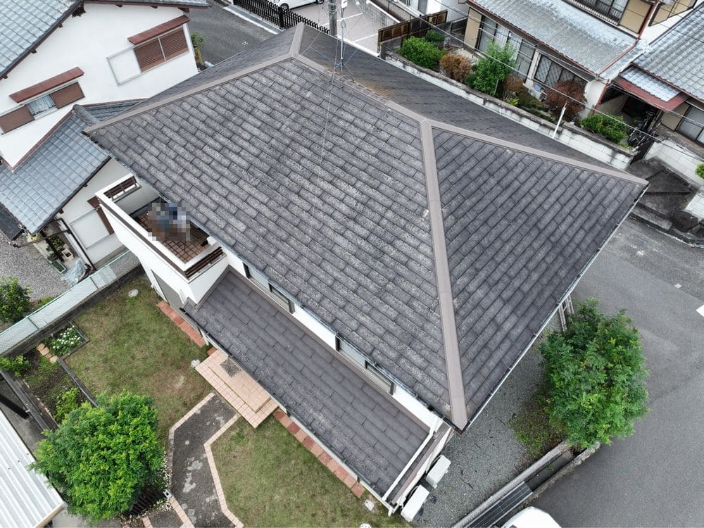 Y様(名張市桔梗が丘4番町)施工前 (2) 名張市の屋根工事をリペイント匠が施工した写真