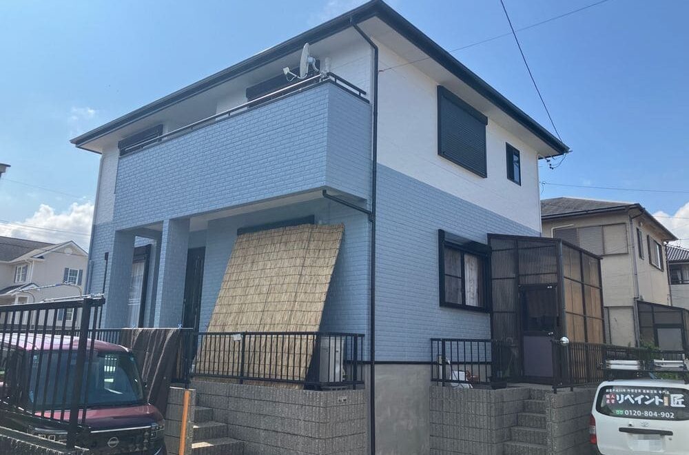 亀山市の外壁塗装、屋根塗装をリペイント匠が施工した写真