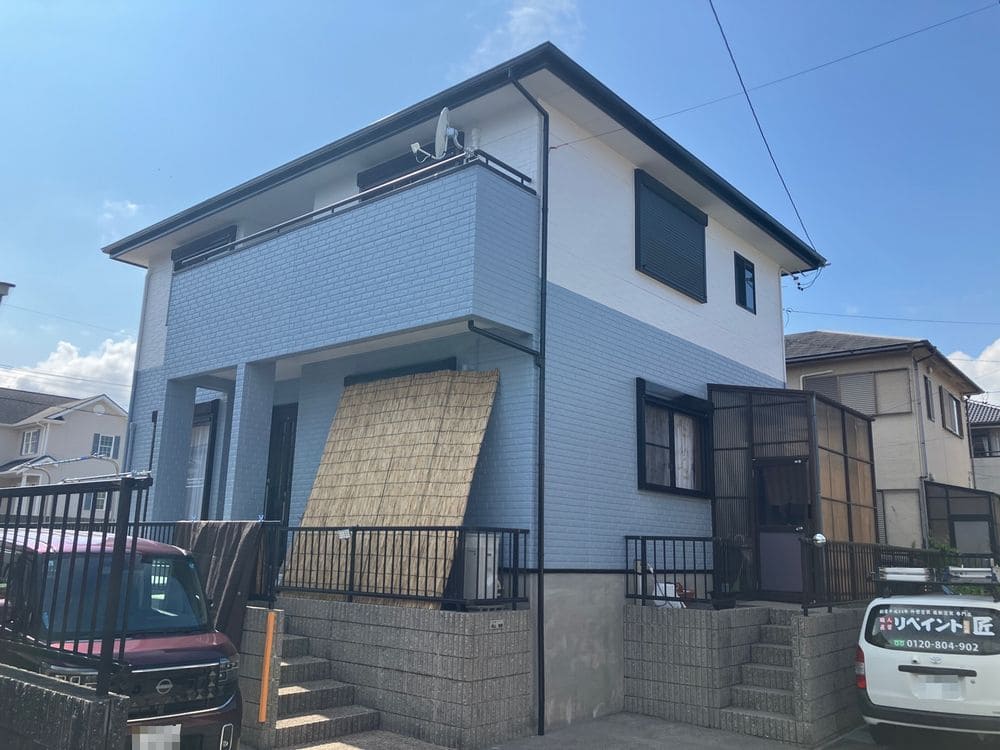 亀山S様施工後① 亀山市の外壁塗装、屋根塗装をリペイント匠が施工した写真