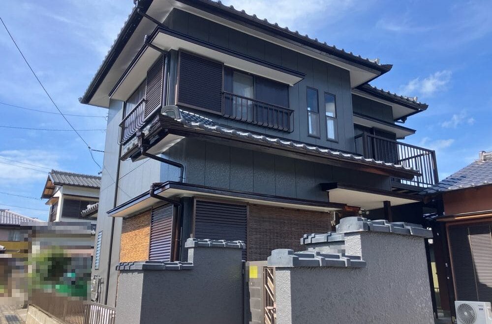 伊勢市の外壁塗装をリペイント匠が施工した写真
