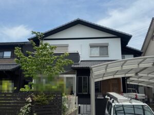 桑名市の外壁塗装、防水工事をリペイント匠が施工した写真