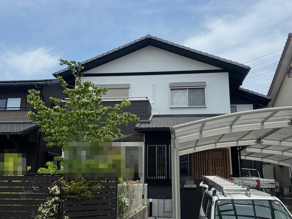 O様(桑名市陽だまりの丘) (2) 桑名市の外壁塗装、防水工事をリペイント匠が施工した写真