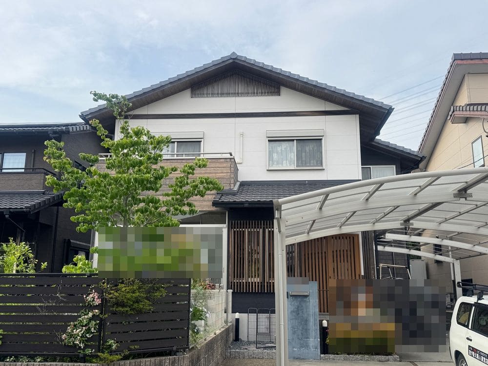 O様(桑名市陽だまりの丘) (1) 桑名市の外壁塗装、防水工事をリペイント匠が施工した写真