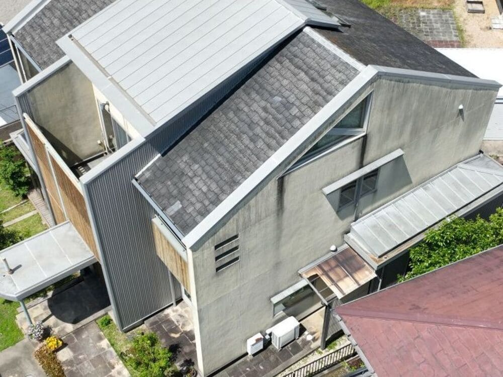津市の外壁・屋根塗装をリペイント匠が施工した写真