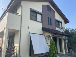 松阪市で外壁塗装をリペイント匠が施工した写真