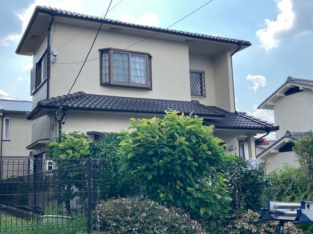 名張市の外壁塗装、屋根塗装をリペイント匠が施工した写真