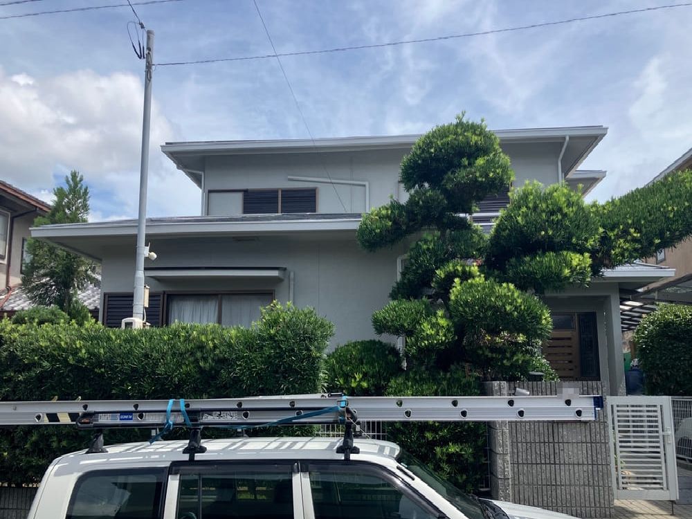 名張市の外壁・屋根塗装をリペイント匠が施工した写真