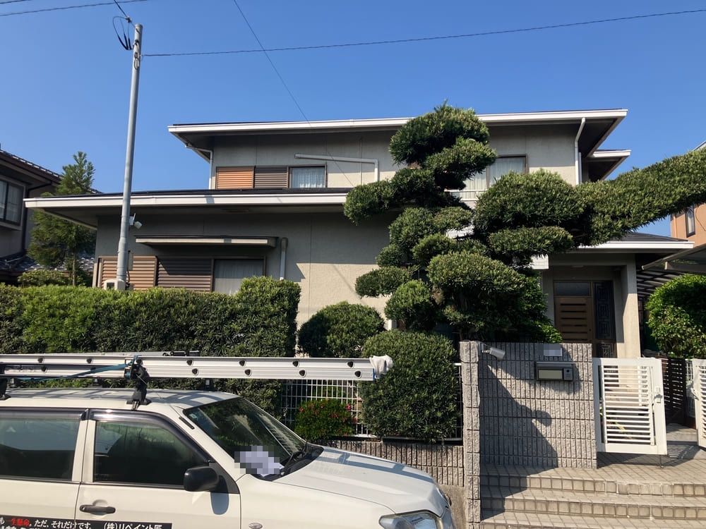 名張市の外壁・屋根塗装をリペイント匠が施工した写真