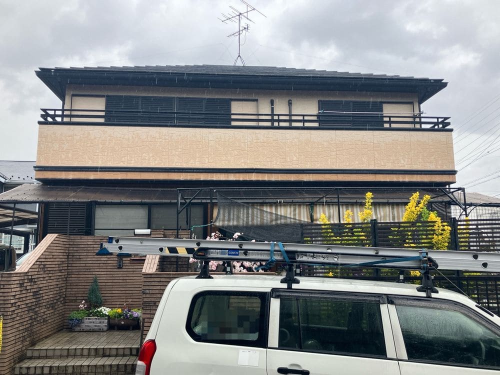 Y様(名張市つつじが丘南)施工前3) 名張市Y様_外壁塗装_施工前写真