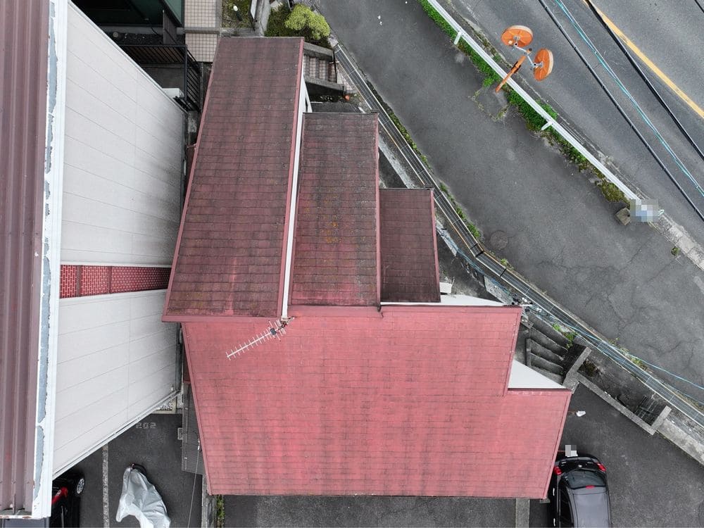 名張市の屋根工事をリペイント匠が施工した写真