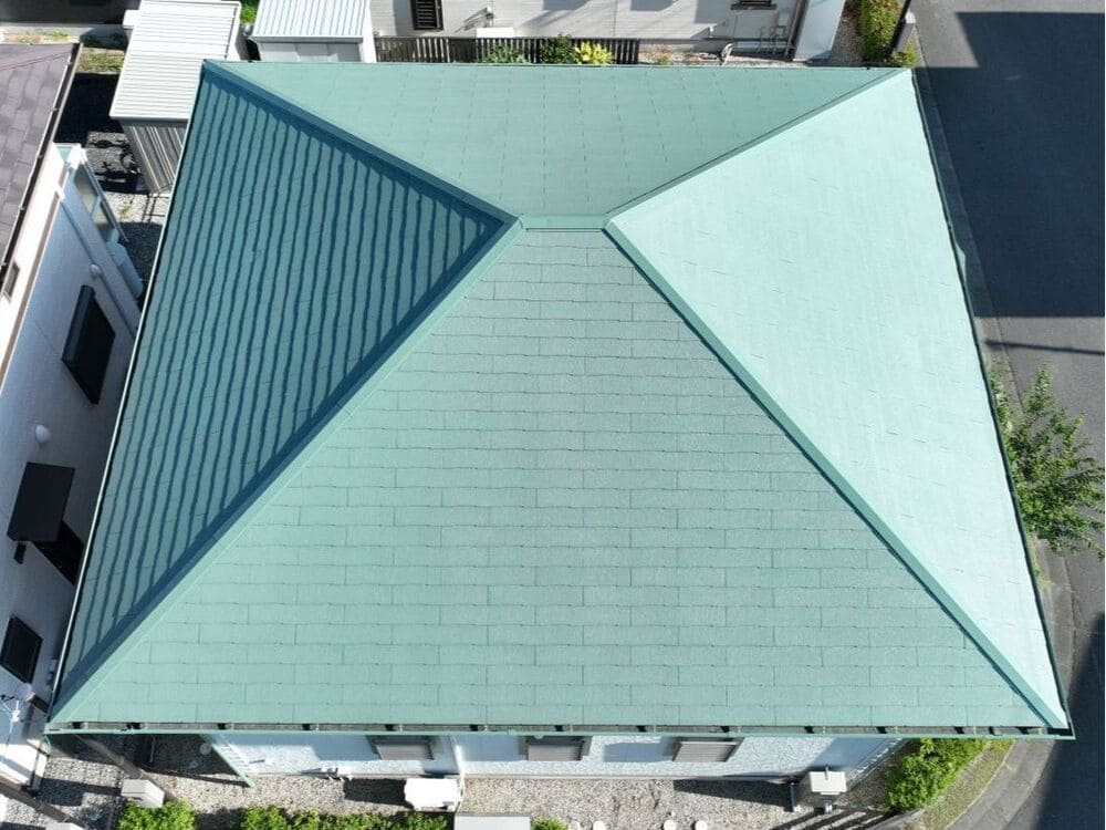津市の外壁・屋根塗装をリペイント匠が施工した写真
