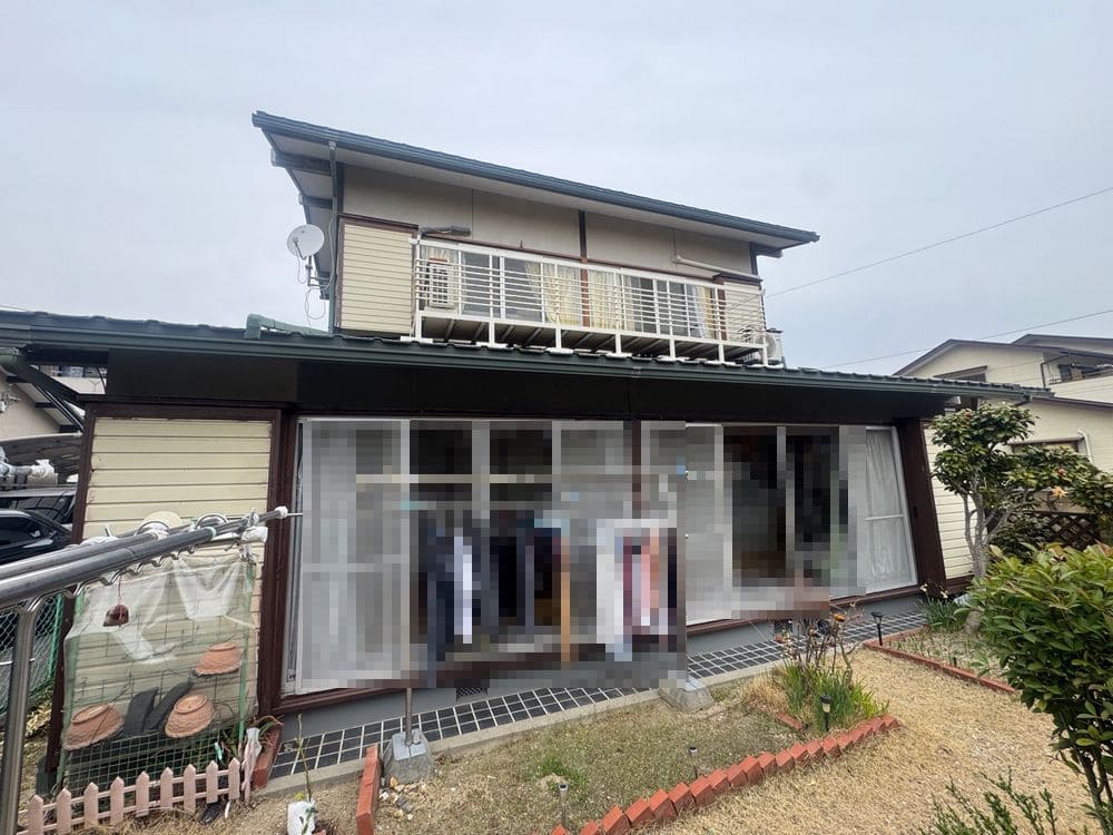 四日市市の外壁塗装をリペイント匠が施工した写真