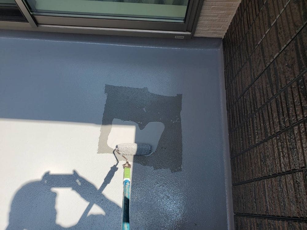 四日市市_M様_防水(トップコート) 四日市市の防水工事をリペイント匠が施工した写真