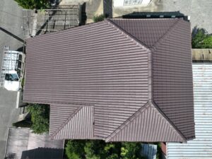 四日市市の屋根塗装をリペント匠が施工した写真