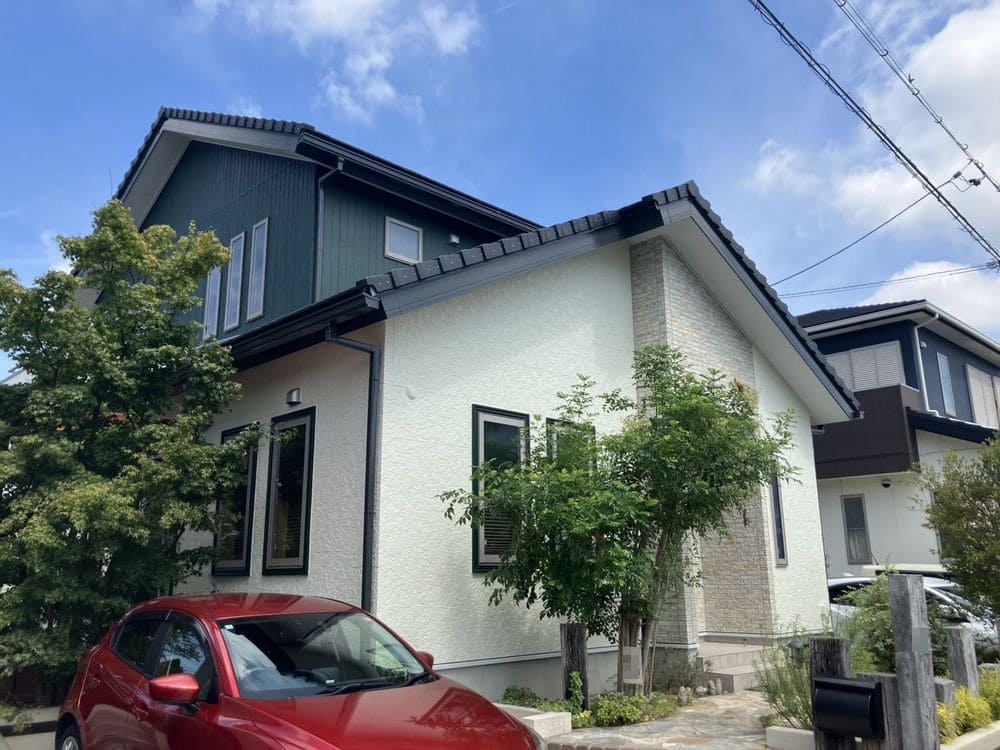 鈴鹿市_T様_施工後 鈴鹿市の外壁塗装、防水工事をリペイント匠が施工した写真