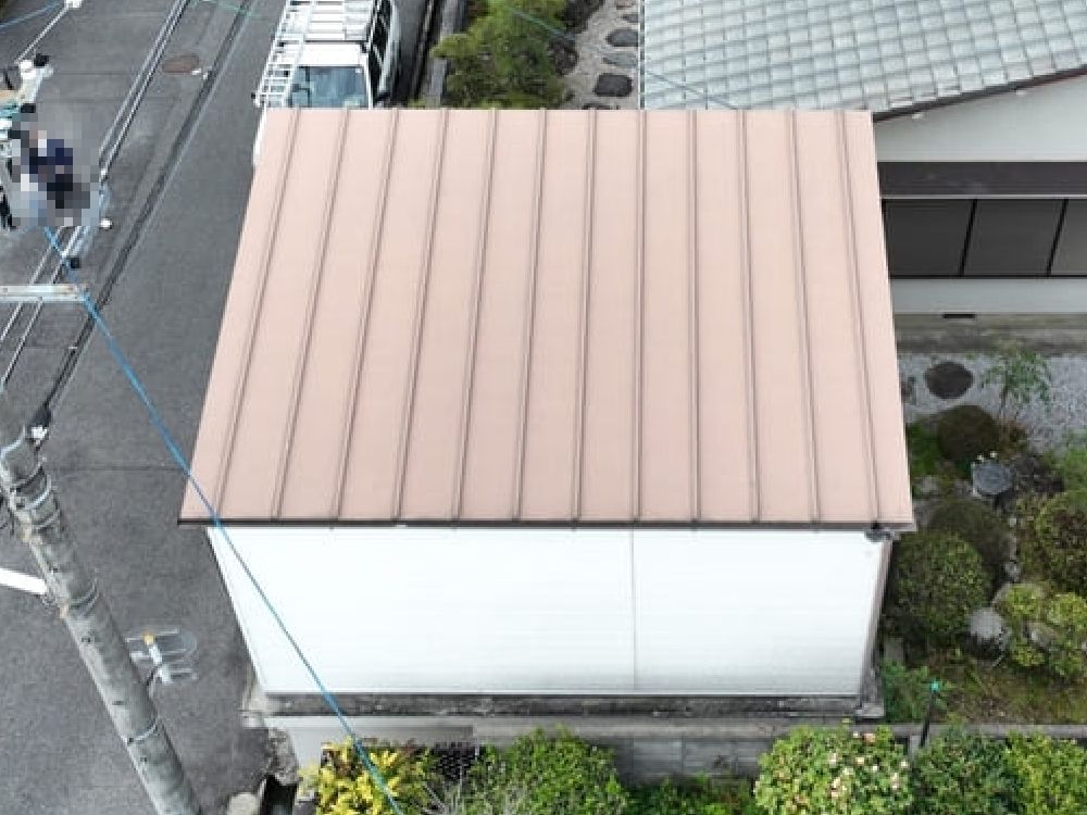 I様(名張)車庫-施工前 名張市の外壁・屋根塗装をリペイント匠が施工した写真