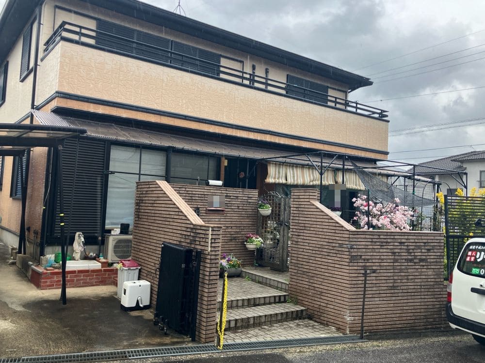 Y様(名張市つつじが丘南)施工前 名張市Y様_外壁塗装_施工前写真