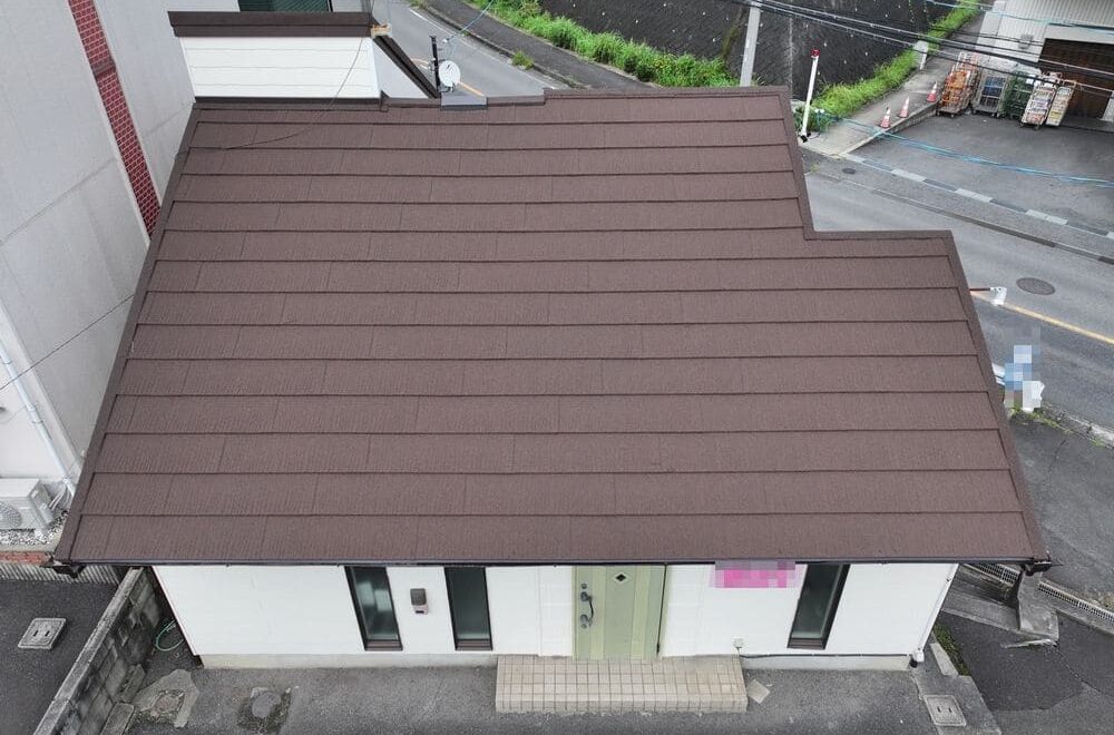 名張市の屋根工事をリペイント匠が施工した写真