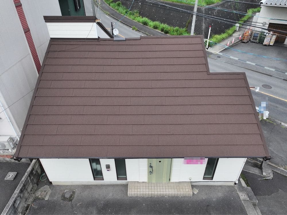 名張市の屋根工事をリペイント匠が施工した写真