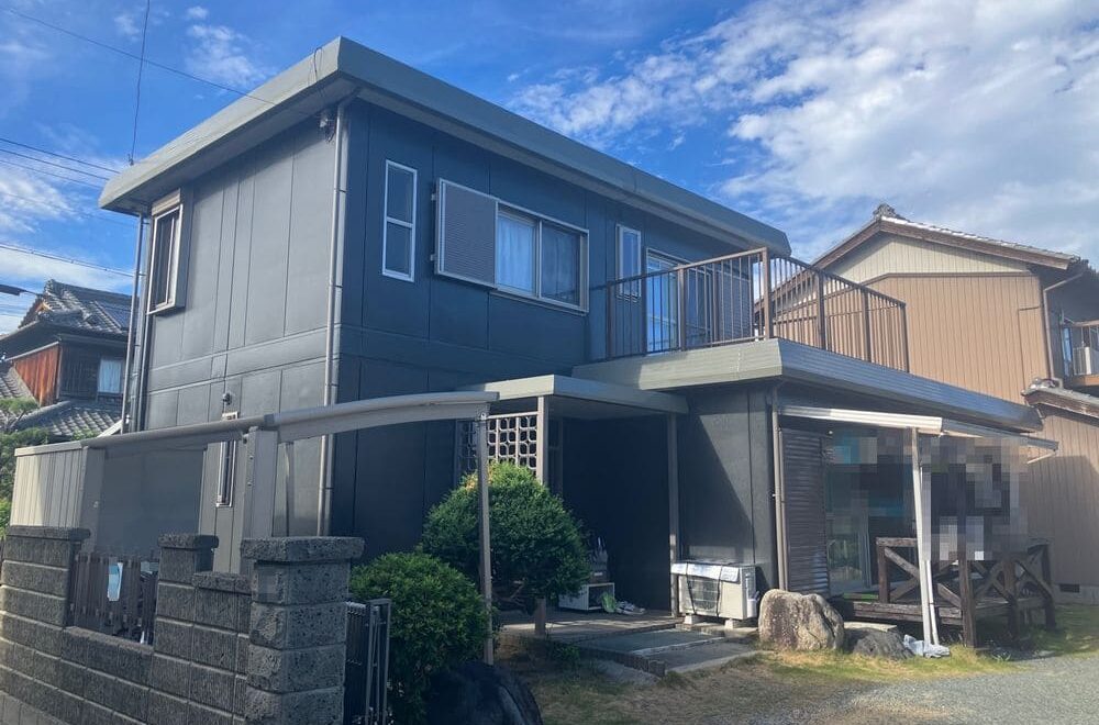 鈴鹿市の外壁塗装、屋根塗装をリペイント匠が施工した写真