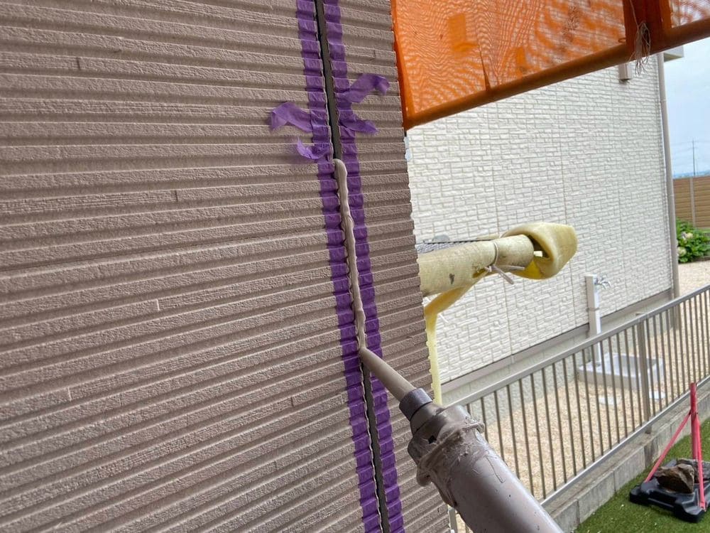いなべ市の外壁塗装、屋根塗装、防水工事をリペイント匠が施工した写真