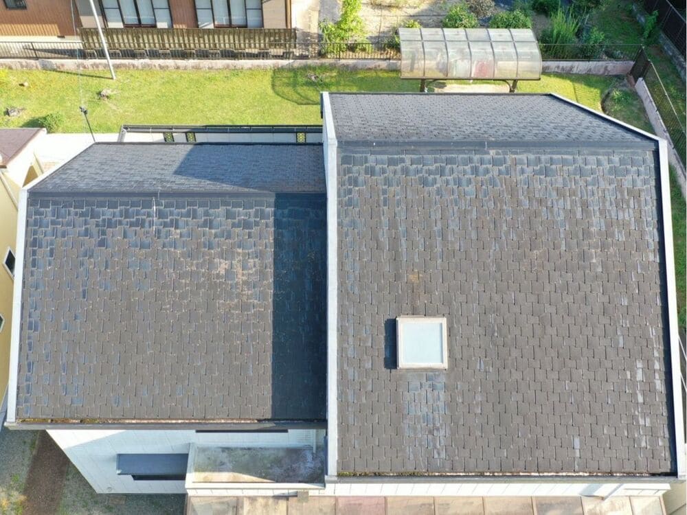 M様(津)屋根工事-施工前_屋根全体