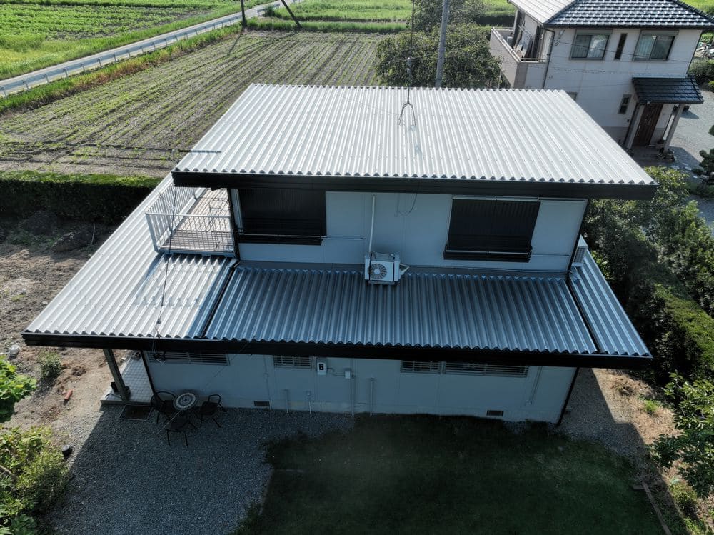 施工後_屋根 (1) 松阪市で外壁塗装と屋根工事をリペイント匠が施工した写真