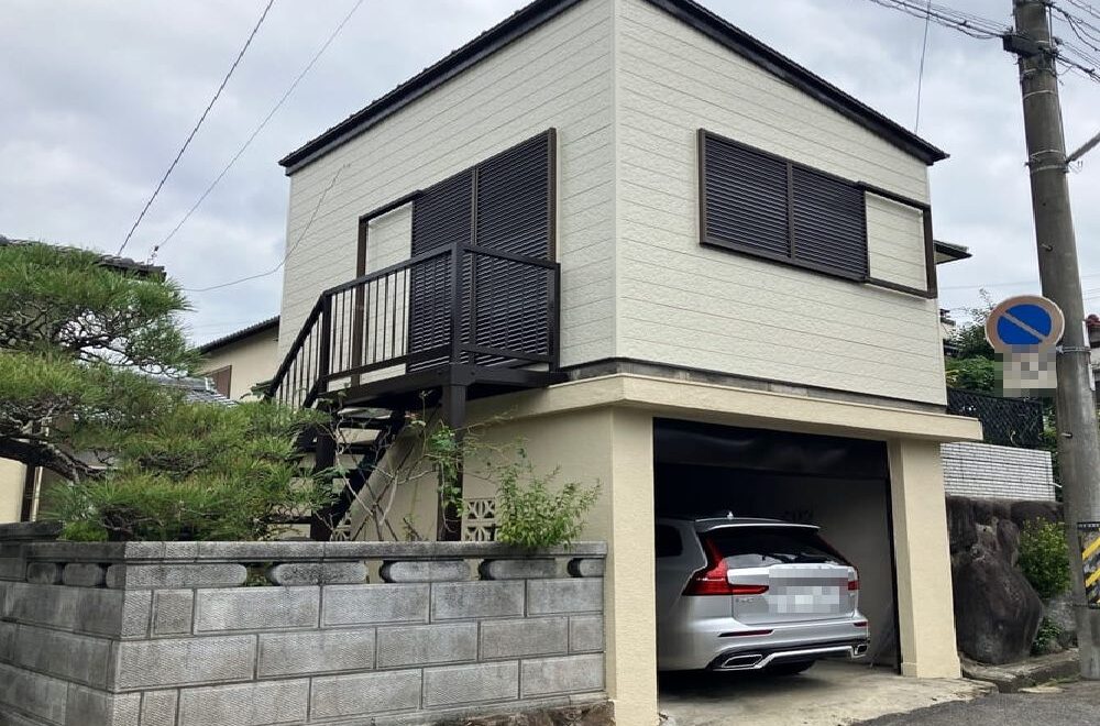 名張市の外壁・屋根塗装をリペイント匠が施工した写真