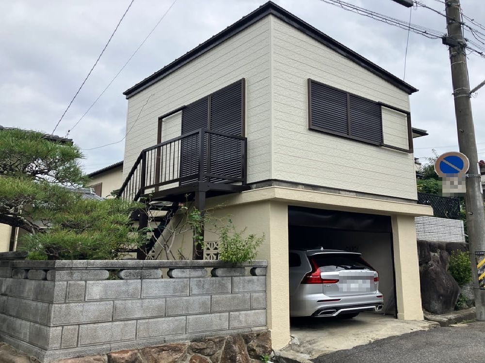 名張市の外壁・屋根塗装をリペイント匠が施工した写真