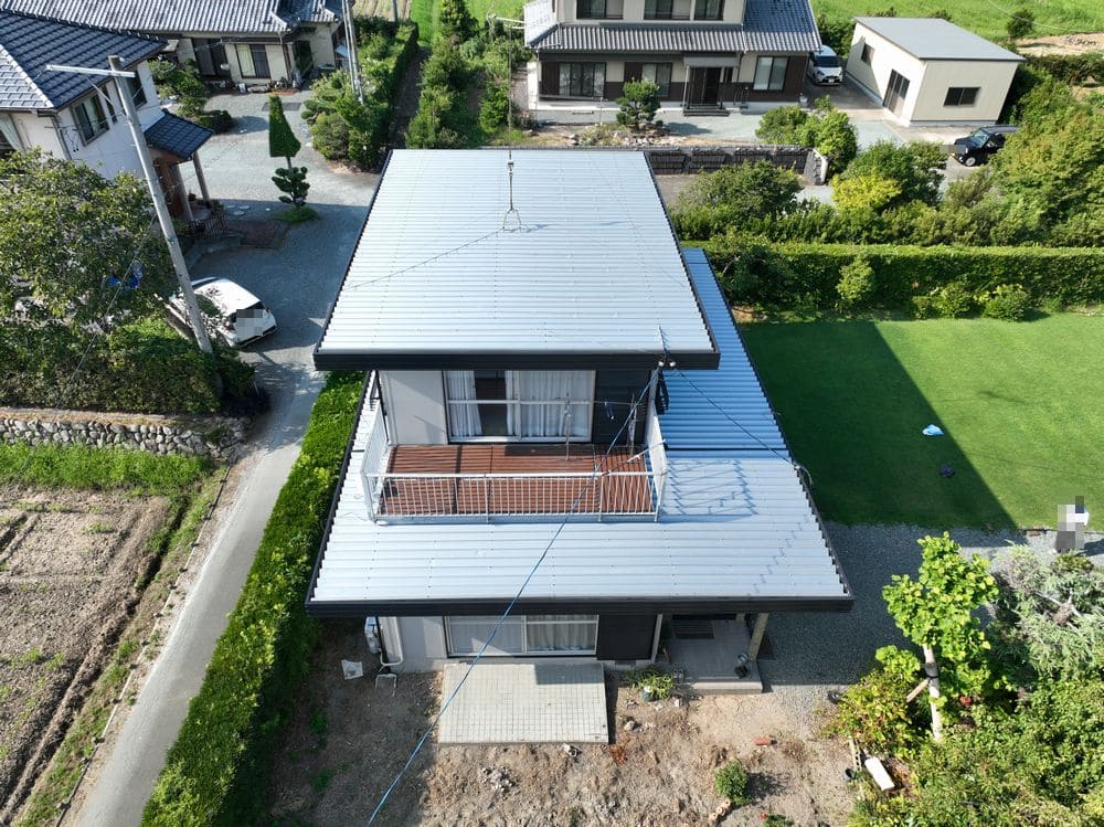 施工後_屋根 (4) 松阪市で外壁塗装と屋根工事をリペイント匠が施工した写真