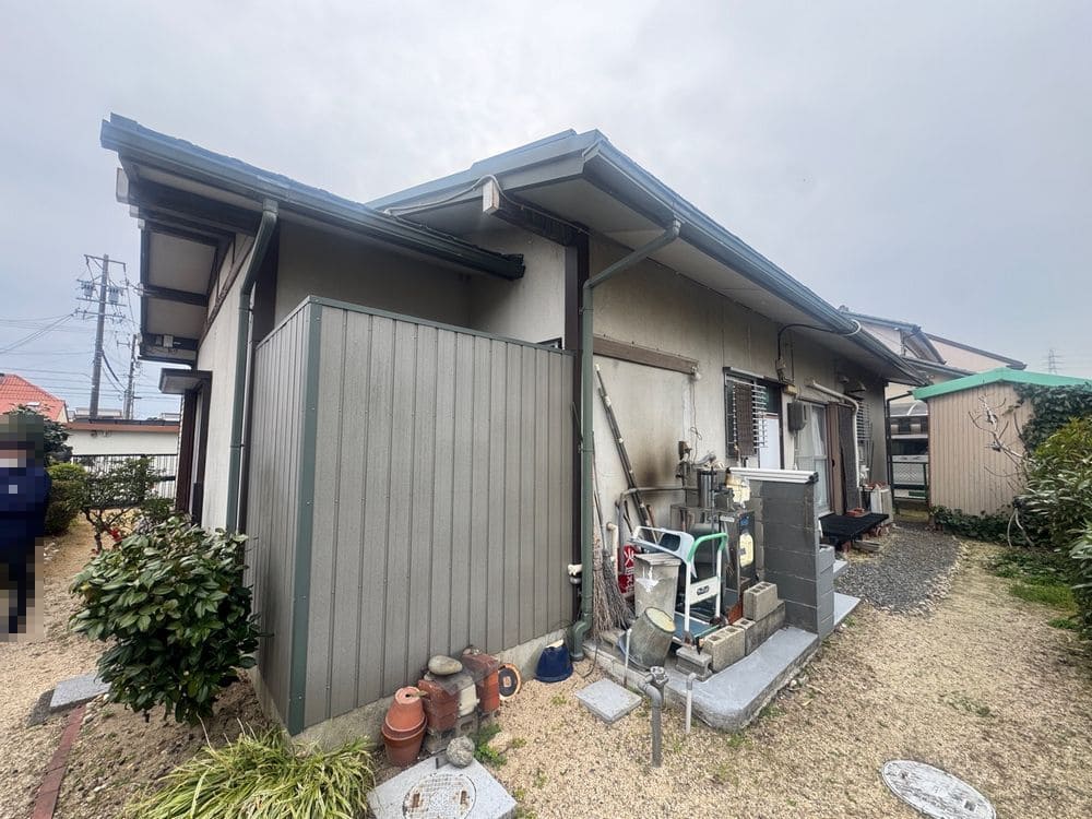 四日市市の外壁塗装をリペイント匠が施工した写真