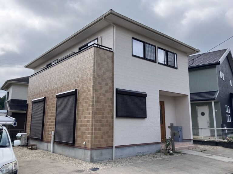 亀山市の外壁塗装をリペイント匠が施工した写真