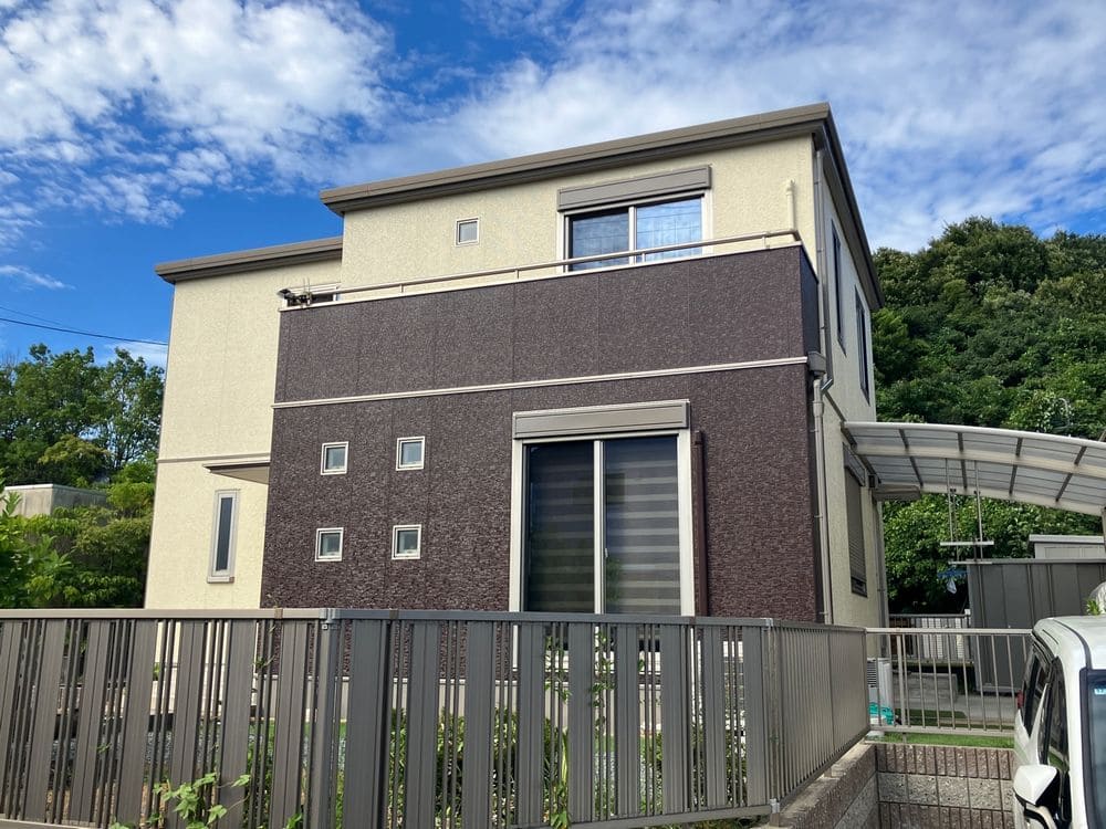亀山 K様 施工後② 亀山市の外壁塗装をリペイント匠が施工した写真