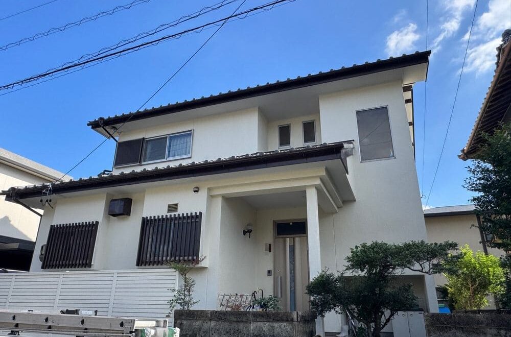 四日市市のＭ様邸の外壁塗装の写真