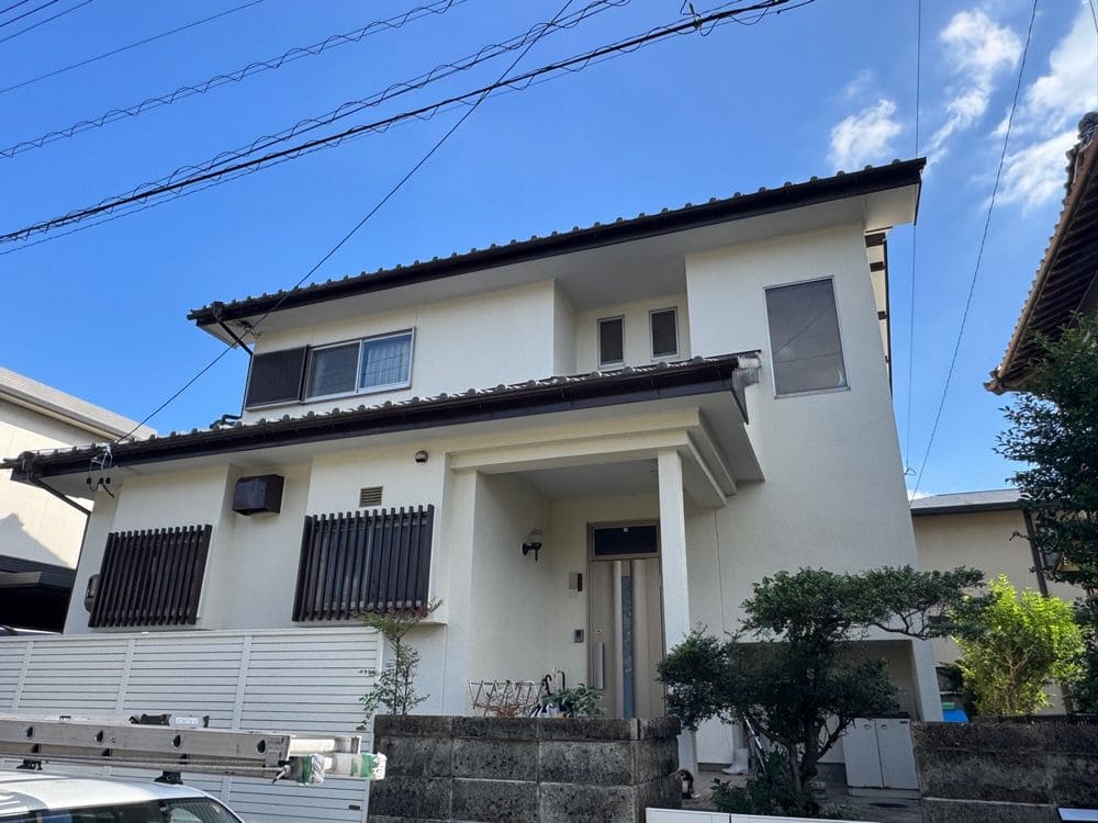 四日市市のＭ様邸の外壁塗装の写真