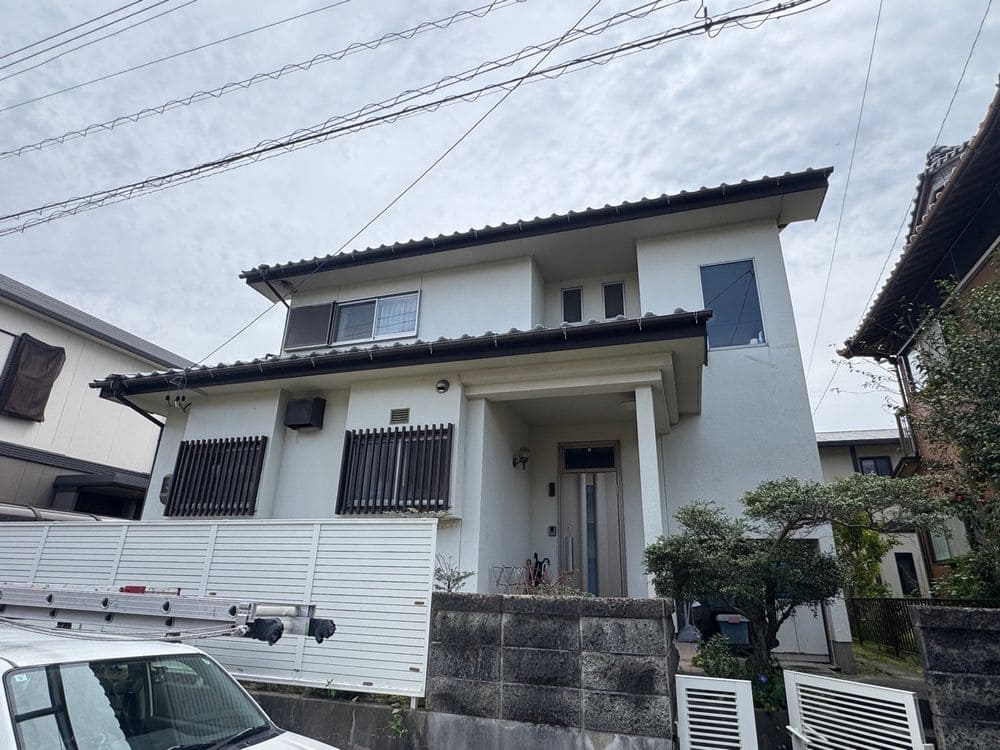 四日市市のＭ様邸の外壁塗装の写真