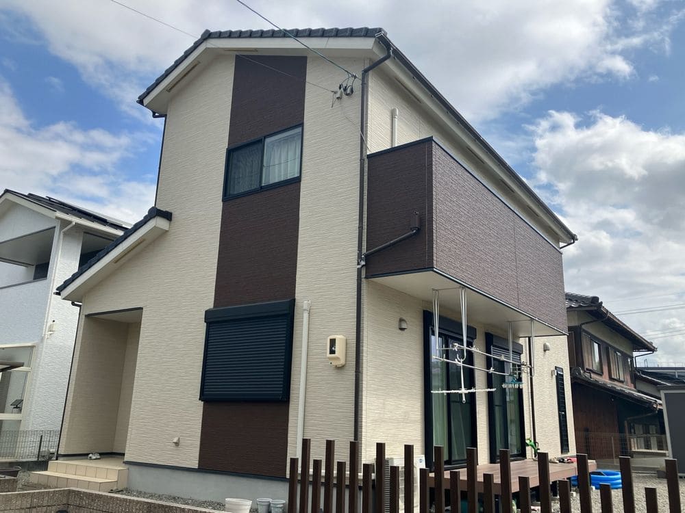 S様(名張市富貴ケ丘)施工前 名張市S様_外壁塗装_施工前写真