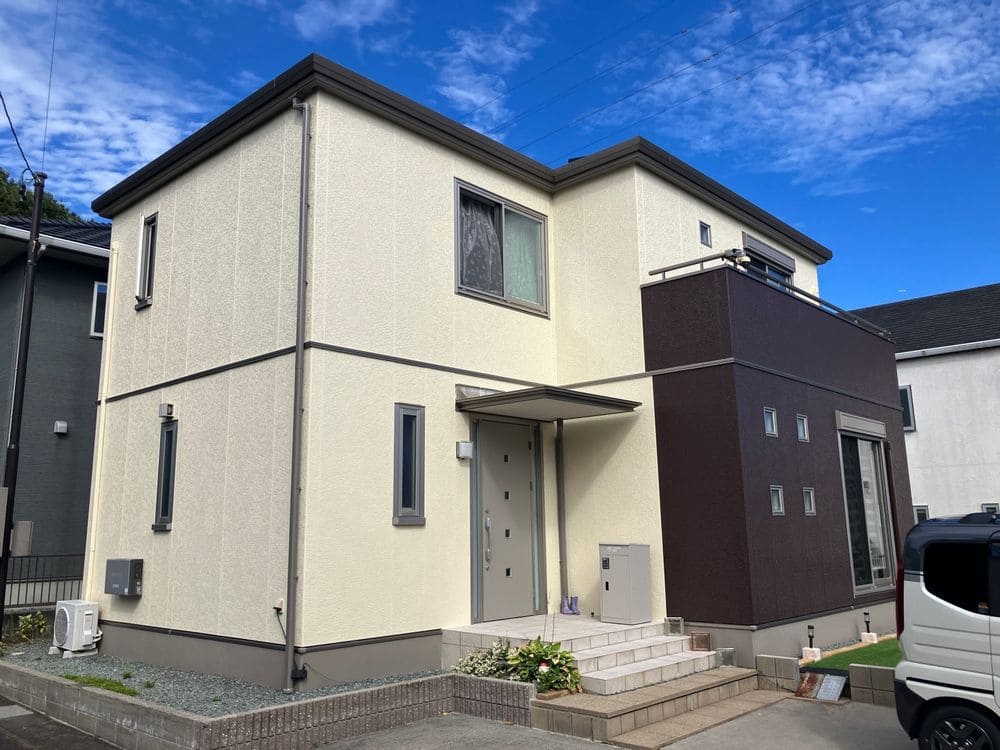 亀山K様 施工後③ 亀山市の外壁塗装をリペイント匠が施工した写真