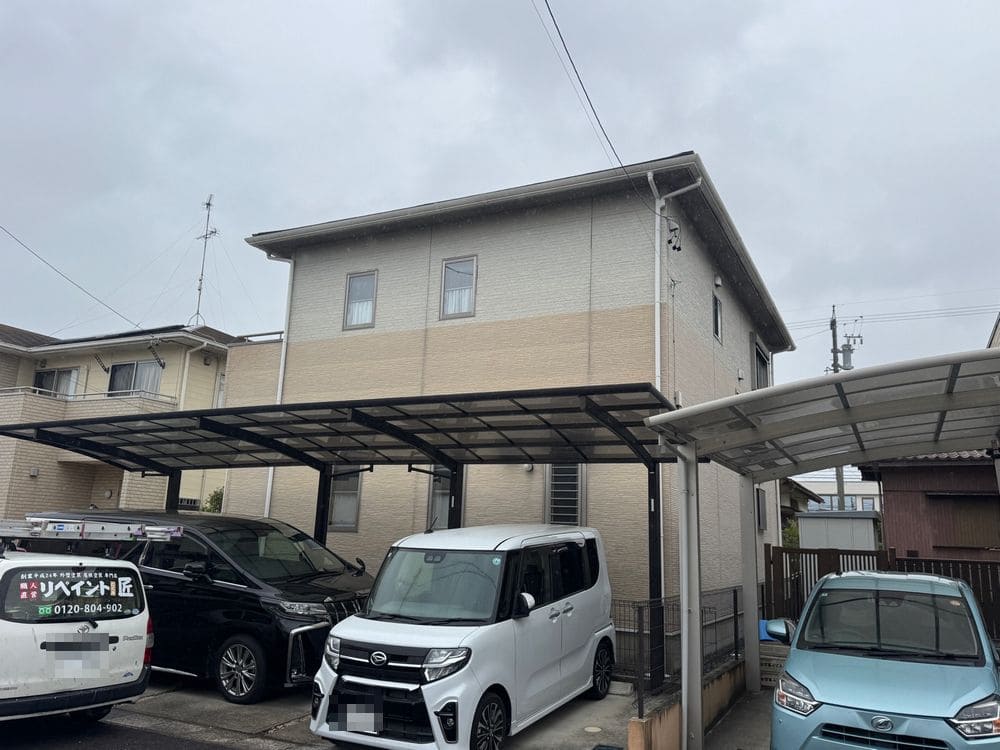 四日市市の外壁・屋根塗装をリペイント匠が施工した写真