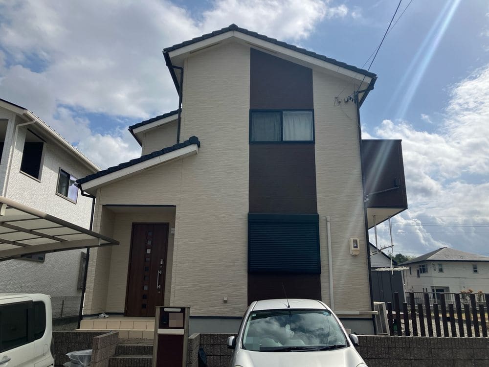 S様(名張市富貴ケ丘)施工前 (2) 名張市S様_外壁塗装_施工前写真