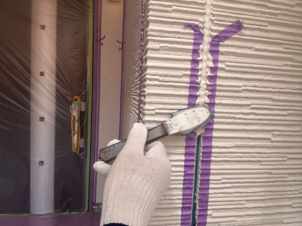 四日市市Ｓ様邸の外壁塗装の施工写真