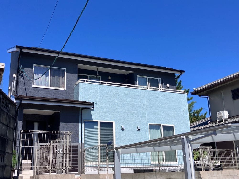 四日市市Ｓ様邸の外壁塗装の施工後写真