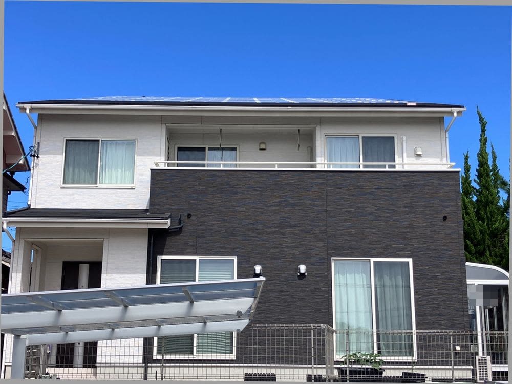 S様(四日市市広永町)施工前 (2) 四日市市S様_外壁塗装_施工前写真