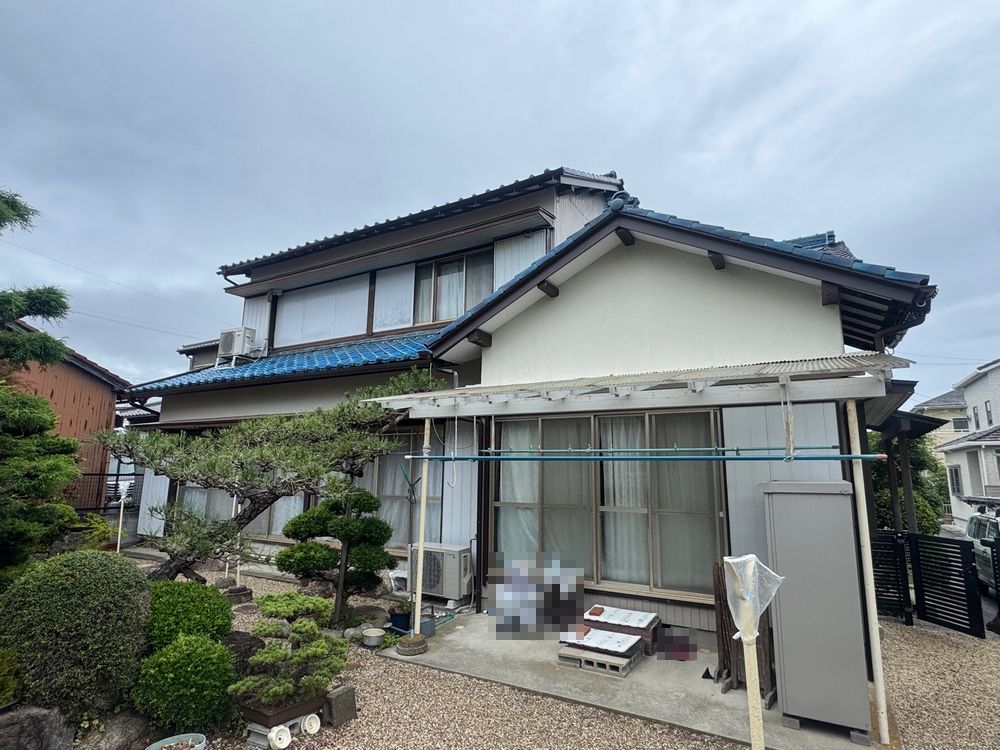 四日市市の外壁塗装をリペイント匠が施工した写真